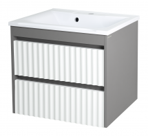 Тумба для комплекта Brevita Balaton 90 с 2 ящиками подвесная — 