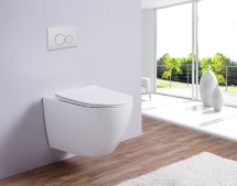 Унитаз подвесной ESBANO AZALEA белый — 