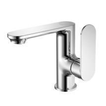 Смеситель для раковины HAIBA HB12590 с термо дисплеем, латунь, хром — 