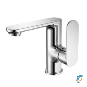 Смеситель для раковины HAIBA HB12590 с термо дисплеем, латунь, хром (HB12590)