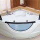 Ванна акриловая Loranto 1550х1550х750 угловая, с гидромассажем, для двух персон (CS-831N)  (CS-831N)