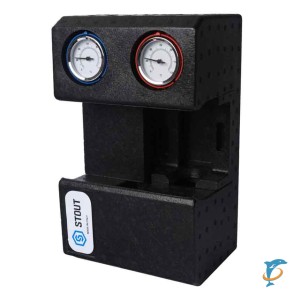 STOUT Насосная группа с прямым контуром 3/4" без насоса в теплоизоляции  (SDG-0001-002001)