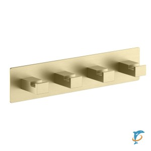 Вешалка-4 крючка Timo Selene 17015/17 золото матовое (17015/17)