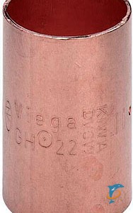 Муфта Viega d28 под пайку, медь, модель 95270 (100698)