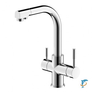 Смеситель для кухни с подключением питьевой воды Bravat Palace  (F729261CP-RUS)