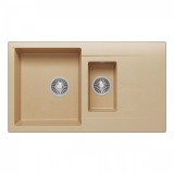Мойка кухонная Polygran BRIG-870 Бежевый &mdash; 