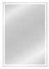 Зеркало-шкаф El Fante Квартет 65х80 с подсветкой, сенсор на зеркале — Зеркало-шкаф Каре 60х80 с подсветкой, сенсор на зеркале