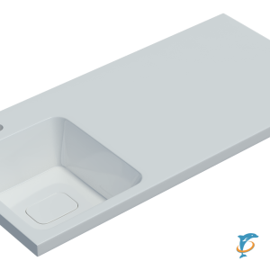 Раковина мебельная Misty Камилла 100 левая (Misty_4627173210577)