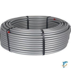 Труба из сшитого полиэтилена STOUT 20x2,9 (бухта 100 м)стабильная PE-Xc/Al/PE-Xc, серая  (SPS-0001-002029)