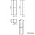 Пенал подвесной Grossman СМАРТ-30 см веллингтон/графит