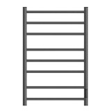 Полотенцесушитель электрический Point Аврора PN10858GR П8 500x800 диммер справа, графит премиум — 