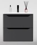 Тумба для комплекта Style Line Марелла 70 подвесная, серая, антискрейтч — 