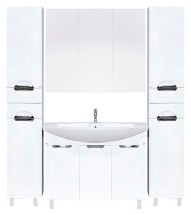 Мебель для ванной Misty Лаванда 105 с двумя пеналами — Мебель для ванной Misty Лаванда 105 с двумя пеналами