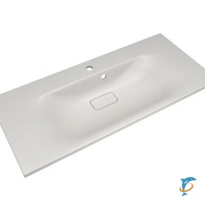 Мебельная раковина Style Line Фортуна 1000х450, кварц жасмин (ЛС-00000281)