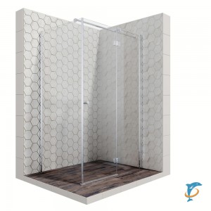 Душевое ограждение Ambassador Diamond 12011107R (1200x800x2000)   (12011107R)