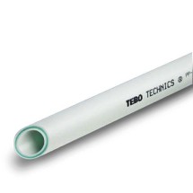 Труба полипропиленовая армированная Tebo (стекловолокно) PN 20 40x5,5 — 