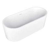 Ванна акриловая Creo Ceramique Reflejo 1700х750х585 отдельностоящая, в комплекте с сифоном и металлической рамой (AZ-8697-1.7) &mdash; 