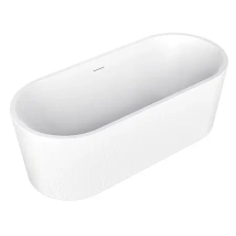 Ванна акриловая Creo Ceramique Reflejo 1700х750х585 отдельностоящая, в комплекте с сифоном и металлической рамой (AZ-8697-1.7) &mdash; 