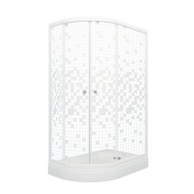 Душевое ограждение Тритон Коралл 120х80 А Правое — 