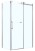  Душевое ограждение Azario VANCOUVER 800х1200х2000 R, без поддона, прозрачное стекло 8 мм, цвет профиля серебро (AZ-NKF1131 R 800)