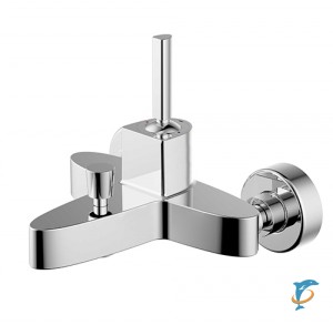 Смеситель для ванны с коротким изливом Bravat Spring (F679113C-01)