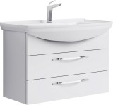 Тумба с раковиной Aqwella Allegro 85 подвесная, 2 ящика — 