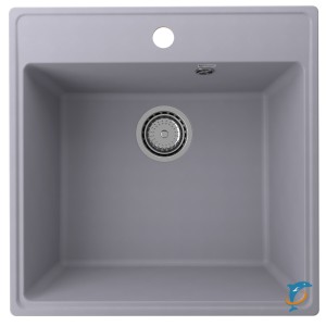 Мойка ULGRAN Quartz Forte 505 Бетон  (Forte 505-05)