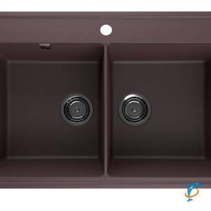 Мойка ULGRAN Quartz Ruma 780 Трюфель  (Ruma 780-06)