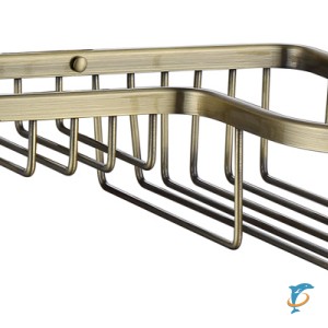 Полка настенная угловая KAISER 215*235*60 KH-5031 бронзовый  (KH-5031)