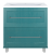 Тумба для комплекта Misty Марта-80 напольная, 2 ящика, бирюза, ПВХ