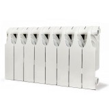 Биметаллический радиатор Sira Gladiator 200 4 секций — Теплоотдача: 185 Вт, Количество секций: 1, Межосевое расстояние: 500 мм, Рабочее давление: 37 бар, Высота: 573 мм, Длина: 80 мм, Глубина: 80 мм, Вес: 1.6 кг