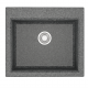Мойка для кухни из литого мрамора Aquaton Линеа 58 серый 1A733032LW230  (1A733032LW230)
