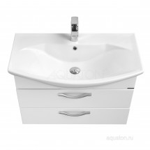 Тумба под раковину Aquaton Ария 80 М подвесная белый 1A140801AA010 — 