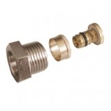 Присоединение со стяжным кольцом Oventrop Cofit S для ВР — 