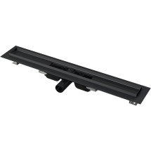 Душевой лоток AlcaPlast APZ101BLACK-650 с опорами — 