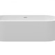 Акриловая ванна отдельно стоящая белая фронтальная панель CEZARES SLIM CENTRAL-180-80-60-W37-SET  (SLIM CENTRAL-180-80-60-W37-SET)
