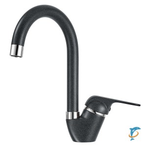 Смеситель для кухни Granula GR-1024 шварц  (GR-1024 шварц)