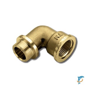 Угол HB с упором Tiemme 1"х1" серии 1563 (1500033(1563G000606))