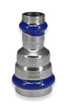 Муфта переход для нержавеющей трубы Millennium 54х42 — 