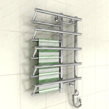 Полотенцесушитель электрический [1&quot;] L ultra electro 200/800/550 — Поверхность: Зеркальная; Тип полировки: Электро-плазменная; Энергопотребление: 50-300W; Уровень защиты: 1 класс; Давление при испытании: 40 атм.; Питание: 220-23-V 50Hz; Температура поверхности: 50°C ±10%;