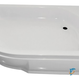 Поддон для душа River WEMOR полукруглый 120/80/24 L (10000002120)