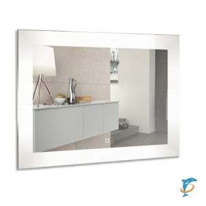 Зеркало AZARIO Норма 1000х800, LED-подсветка с диммером, сенсорный выключатель (ФР-00001452)  (ФР-00001452)