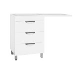 Тумба для комплекта Style Line Жасмин 60, 3 ящика — Тумба для комплекта Style Line Жасмин 60 с 3 ящиками ЛС-00000644