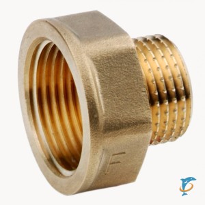 Переходник TIM 1 1/2в-1''н латунь  (SFM064)