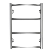 Полотенцесушитель водяной AZARIO VERONA 400/600 4 секции, нижнее/диагональное подключение, 1/2&quot;, хром (AZ04146) — 