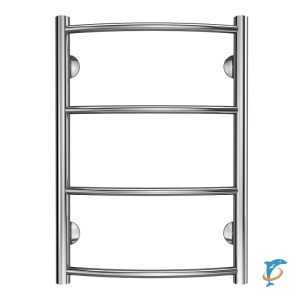 Полотенцесушитель водяной AZARIO VERONA 400/600 4 секции, нижнее/диагональное подключение, 1/2", хром (AZ04146) (AZ04146)