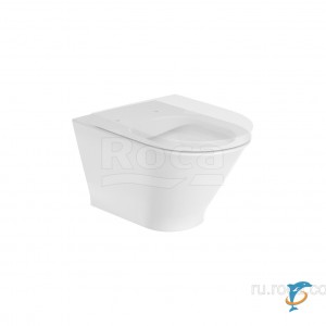 Чаша Roca The Gap Round подвесная 540, Rimless 3460NL000  (3460NL000)