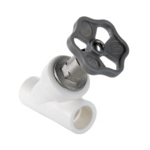 Вентиль полипропиленовый прямоточный VALTEC 20 мм — 