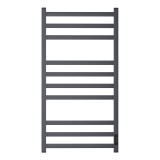 Полотенцесушитель электрический Point Меркурий PN83850GR П10 500x1000, диммер справа, графит премиум — 