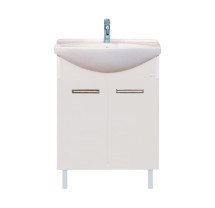 Тумба для комплекта Misty Джулия 65 прямая белая White — Тумба для комплекта Misty Джулия - 65 Тумба прямая белая White Л-Джу01065-5210Пр